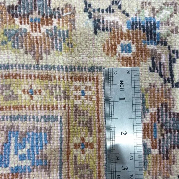 5x3 Pak Persian Blue Brown Beige Bedroom Home Floor Area Wool Silk Christmas Rug